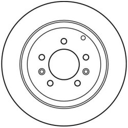Disque de frein TRW DF4130 pour PEUGEOT 607 OE 4246V7 TRW