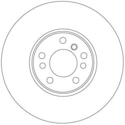 Brake Disc TRW DF4187S OE Ref 34116750713