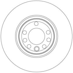Brake Disc TRW DF4266 OE Ref 46836489