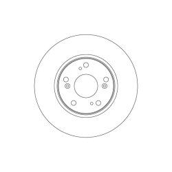Brake Disc TRW DF4610 OE Ref 45251S87A00