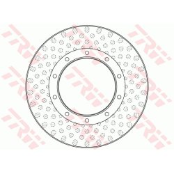 Brake Disc TRW DF5010S OE Ref A 686 423 02 12