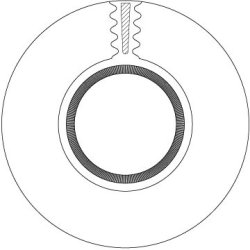 Disque de frein TRW DF5051S OE 81.50803-0028