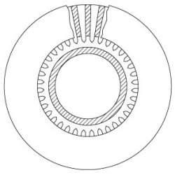 Disque de frein TRW DF5063S pour IVECO EUROCARGO OE 1907568