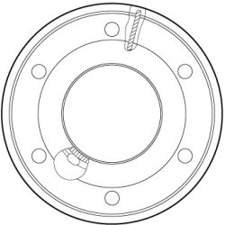 Disque de frein TRW DF5086S OE 5010216932 TRW