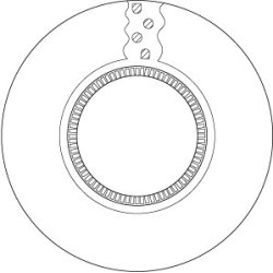 Brake Disc TRW DF5091S