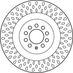 Disque de frein TRW DF6011S pour SEAT LEON OE 1ML615301 TRW