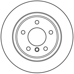 Disque de frein TRW DF6033 pour BMW Z4 OE 34216794303 TRW