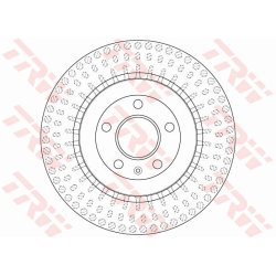Brake Disc TRW DF6175S OE Ref 4H0615601D