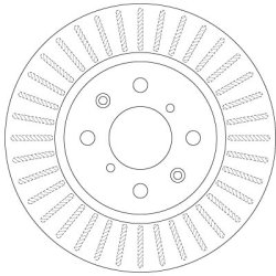 Brake Disc TRW DF6232 OE Ref 55311-68L00