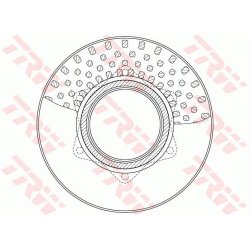 Brake Disc TRW DF6334S OE Ref 668 423 01 12