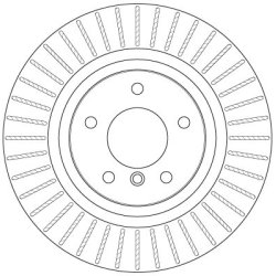 Disque de frein TRW DF6352S pour BMW X3, X4 OE 6790362 TRW