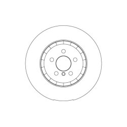 Brake Disc TRW DF6636S OE Ref 34106880073