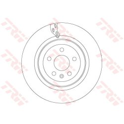 Brake Disc TRW DF6702S OE Ref 1420631-00-A