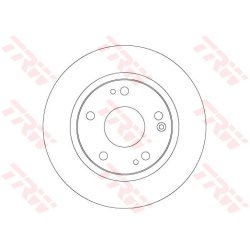 Brake Disc TRW DF6704 OE Ref 42510-TBA-A00