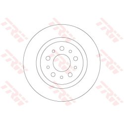 Brake Disc TRW DF6714 OE Ref 51914664