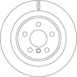 Brake Disc TRW DF6755 OE Ref 6 799 369