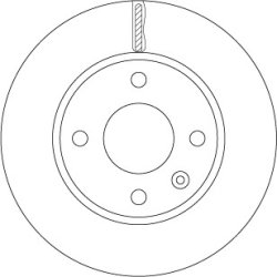 Brake Disc TRW DF6783 OE Ref 5 69 130