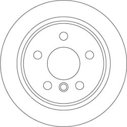 Brake Disc TRW DF6795 OE Ref 6 799 383