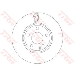 Brake Disc TRW DF6885