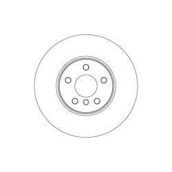 Brake Disc TRW DF6899S OE Ref 34106877212
