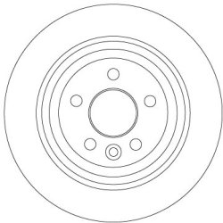 Brake Disc TRW DF6913 OE Ref LR039935