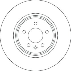 Brake Disc TRW DF6917S OE Ref 13521006