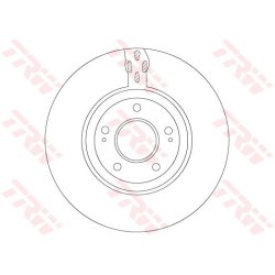 Brake Disc TRW DF7302S OE Ref 4615A031