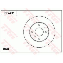 Brake Disc TRW DF7452 OE Ref 40206-95F0B