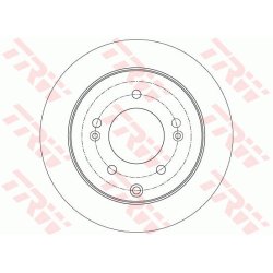 Brake Disc TRW DF7819 OE Ref S1010631900