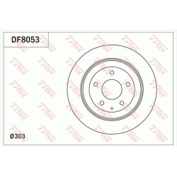 Brake Disc TRW DF8053 OE Ref K011-26-251B