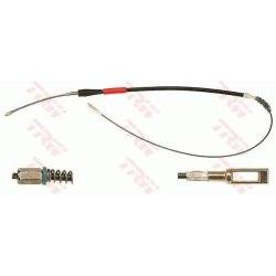 Handbrake Cable TRW GCH1534 OE Ref 811 609 722 E