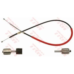 Handbrake Cable TRW GCH1741 OE Ref 77 00 723 015