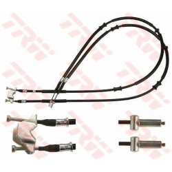 Handbrake Cable TRW GCH2509 OE Ref 09118111