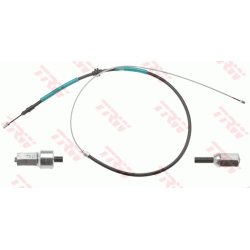 Handbrake Cable TRW GCH680 OE Ref 36 40 000 04R