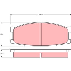 Plaquettes de frein TRW GDB1022 pour MITSUBISHI Canter OE MB295946