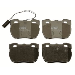 Brake Pad Set TRW GDB1093 OE Ref RTC6781