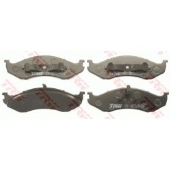 Plaquettes de frein TRW GDB1153 pour JEEP, JEEP (BJC), KIA OE 0000K04778058 TRW
