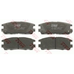 Plaquettes de frein TRW GDB1187 pour GREAT WALL, HOLDEN, ISUZU, VAUXHALL TRW