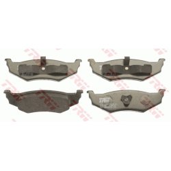 Plaquettes de frein TRW GDB1234 pour CHRYSLER, DODGE, PLYMOUTH OE K05093218AA TRW