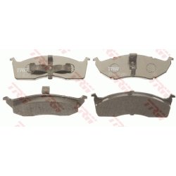 Jeu de plaquettes de frein TRW GDB1244 pour CHRYSLER, DODGE, PLYMOUTH OE 4882106 TRW