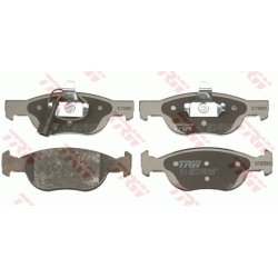 Plaquettes de frein TRW GDB1291 pour ALFA ROMEO, FIAT, LANCIA OE 9947118 TRW