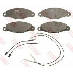 Jeu de plaquettes de frein TRW GDB1336 pour CITROËN XANTIA, XM OE 425211 TRW