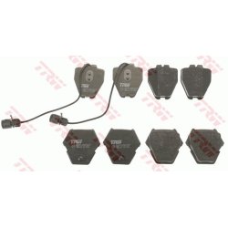 Plaquettes de frein TRW GDB1371 pour AUDI A6, A8 OE 4D0698151M TRW