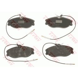 Plaquettes de frein TRW GDB1423 pour CITROËN, PEUGEOT XSARA, 406, 607 TRW