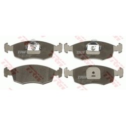 Plaquettes de frein TRW GDB1443 pour FIAT DOBLO, PALIO OE 9949125 TRW