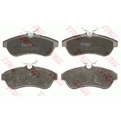 Plaquettes de frein TRW GDB1496 pour CITROËN C2, C3 OE 1611334680 TRW