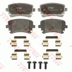Brake Pad Set TRW GDB1516 OE Ref 4F0 698 451 F