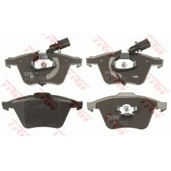 Plaquettes de frein TRW GDB1554 pour AUDI A4, A6, A6L OE 4F0698151B TRW