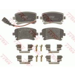 Jeu de plaquettes de frein TRW GDB1557 pour VW California, Multivan, Transporter