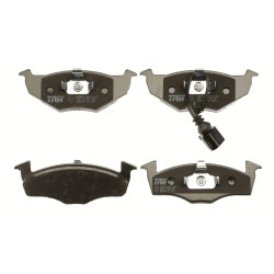 Jeu de plaquettes de frein TRW GDB1586 pour SKODA, VW FABIA, POLO OE 6Q0698151B TRW